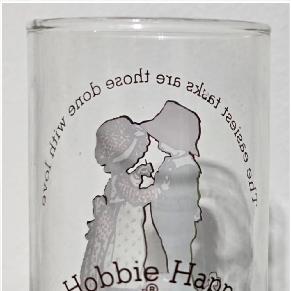 Vintage Holly Hobbie Cup Happy Talk Glass Limited Edition Coca-Cola